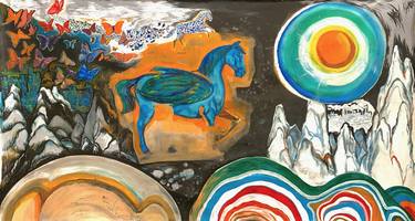 Original Surrealism Fantasy Paintings by Hajrian Syah