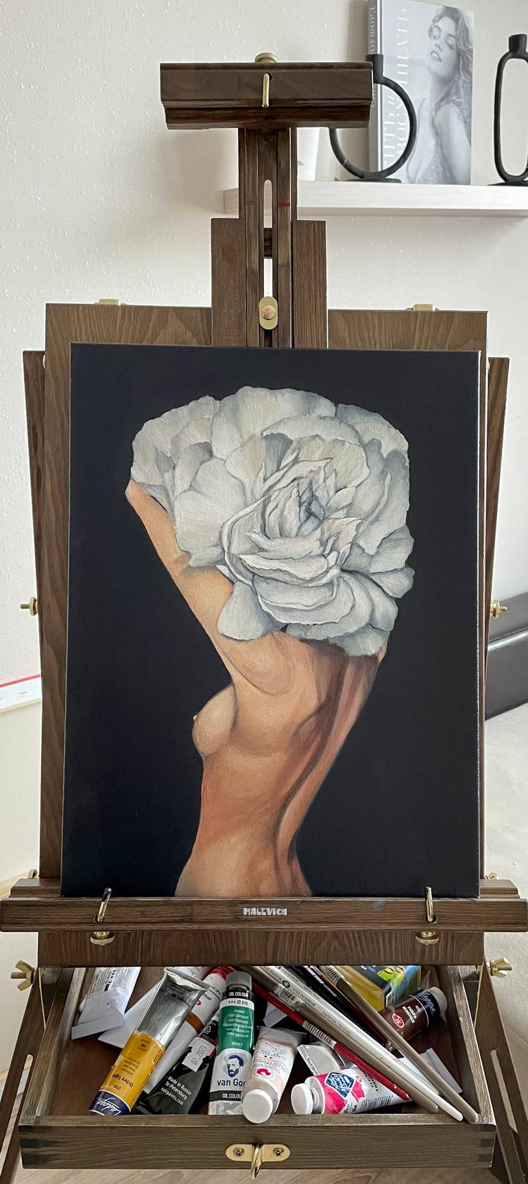 Original Figurative Women Painting by Sneja Malinovskaya