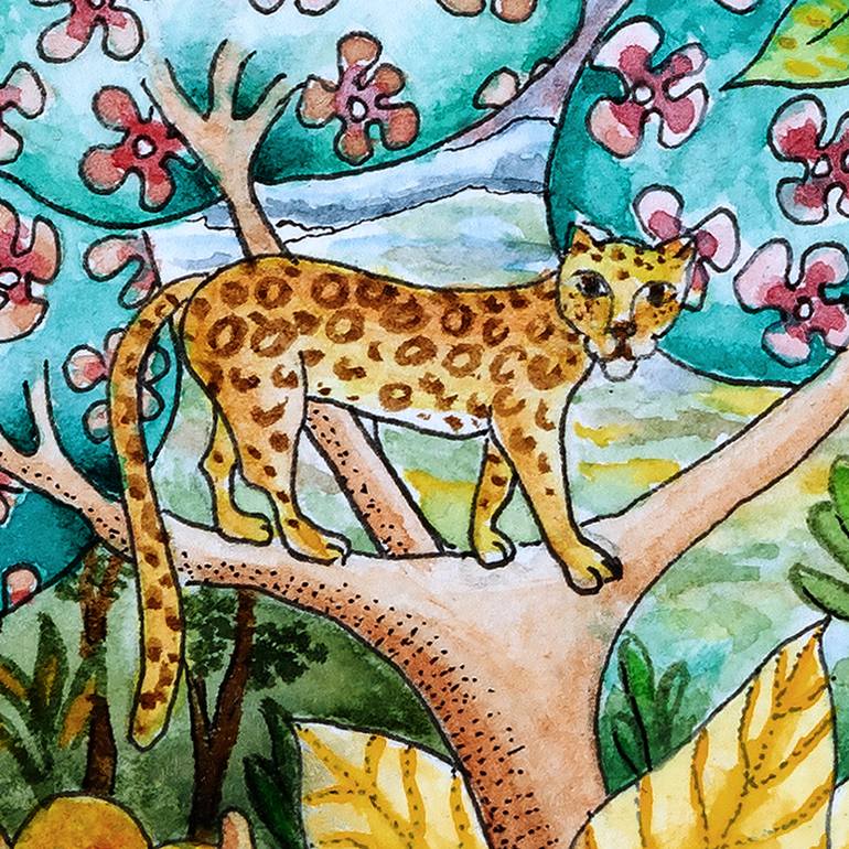 Original Figurative Animal Painting by Sandra Silva Galindo