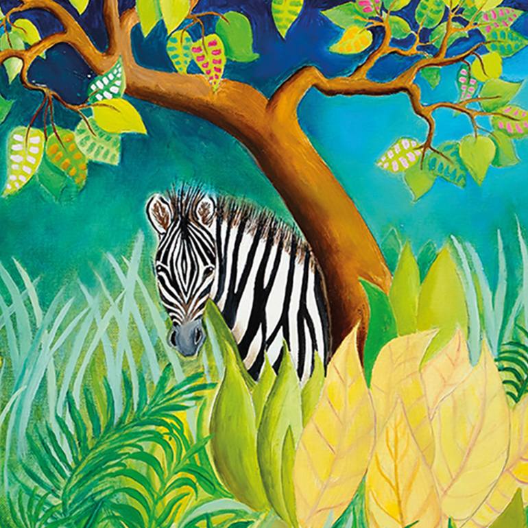 Original Figurative Animal Painting by Sandra Silva Galindo