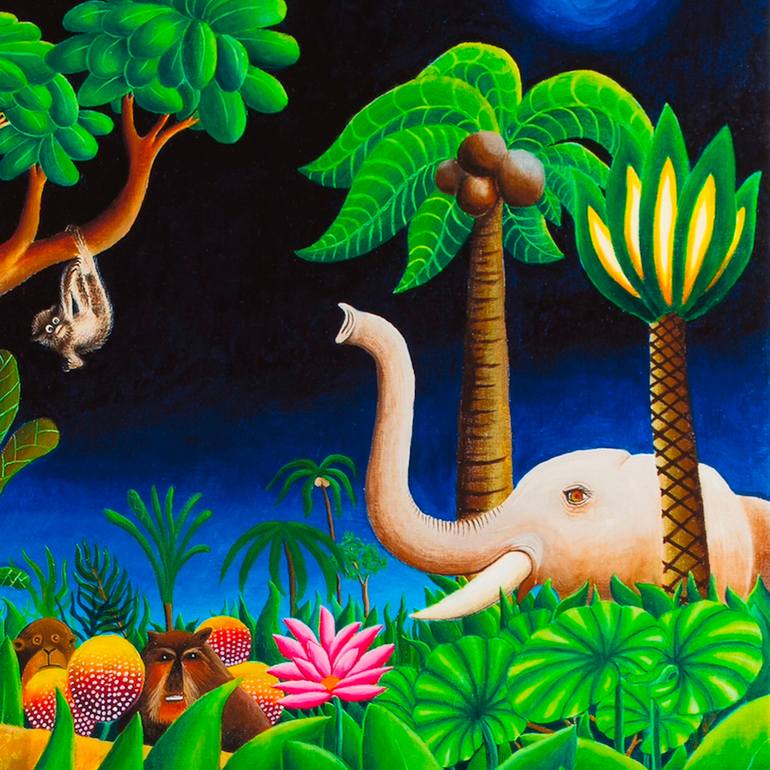 Original Figurative Animal Mixed Media by Sandra Silva Galindo