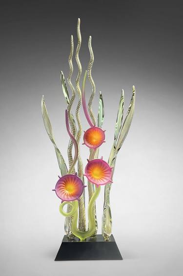 Original Abstract Nature Sculpture by Warner Whitfield