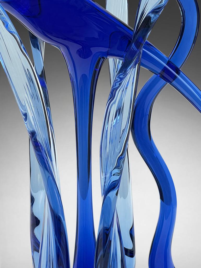 Original Abstract Nature Sculpture by Warner Whitfield