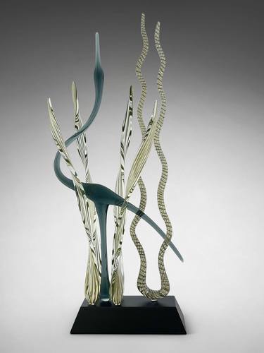 Original Abstract Expressionism Nature Sculpture by Warner Whitfield