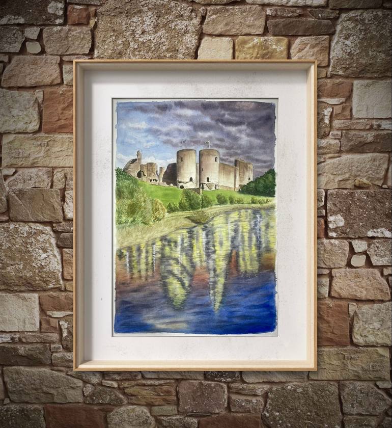 Original Conceptual Architecture Painting by Tatiana Shelekhova
