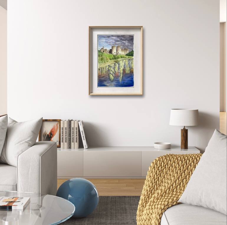 Original Conceptual Architecture Painting by Tatiana Shelekhova