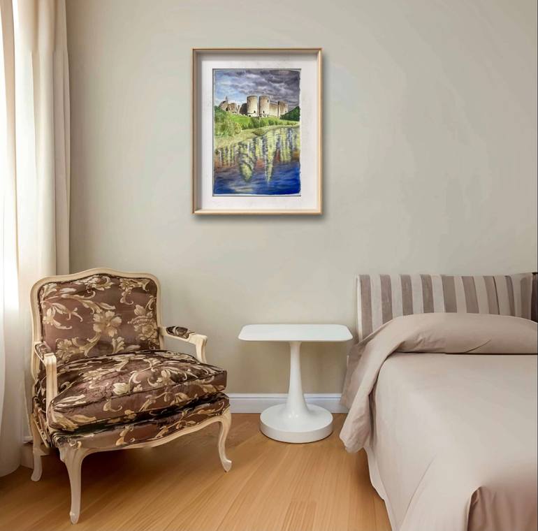 Original Conceptual Architecture Painting by Tatiana Shelekhova