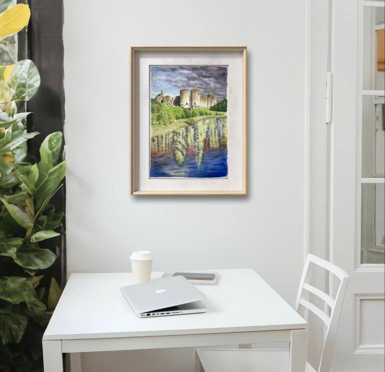 Original Conceptual Architecture Painting by Tatiana Shelekhova