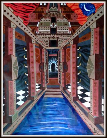Print of Conceptual Architecture Paintings by Sai Ganesh
