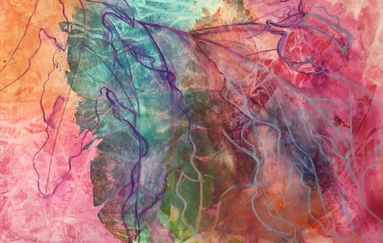 Original Contemporary Nature Painting by Verónica Chauvet