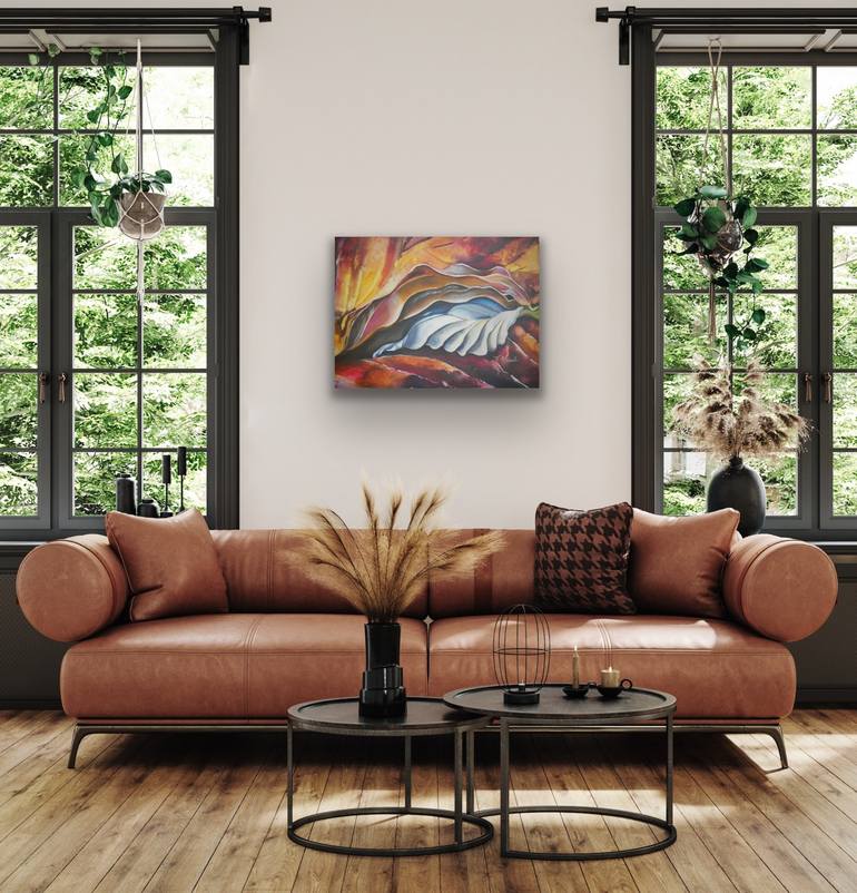 Original Expressionism Nature Painting by Verónica Chauvet