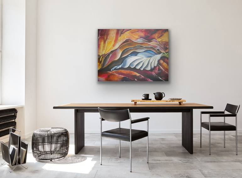 Original Expressionism Nature Painting by Verónica Chauvet