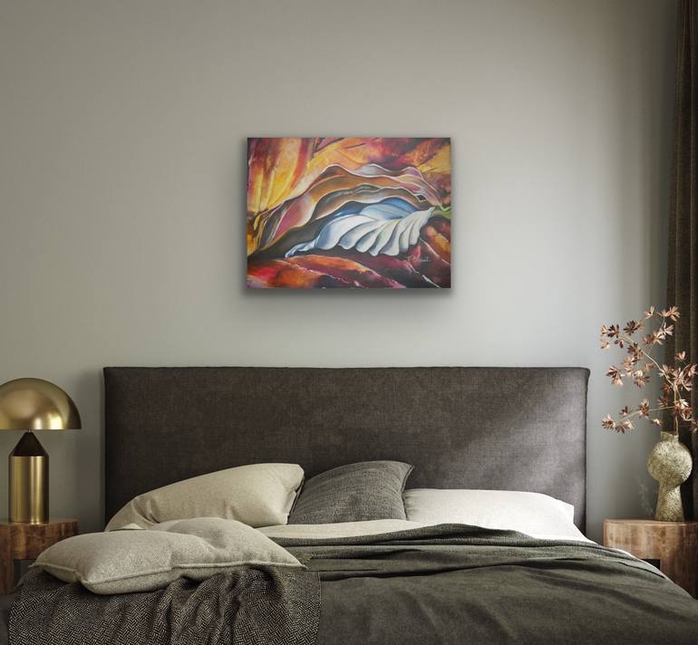 Original Expressionism Nature Painting by Verónica Chauvet