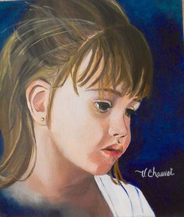 Print of Figurative Portrait Paintings by Verónica Chauvet