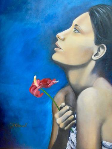 Original Figurative People Paintings by Verónica Chauvet