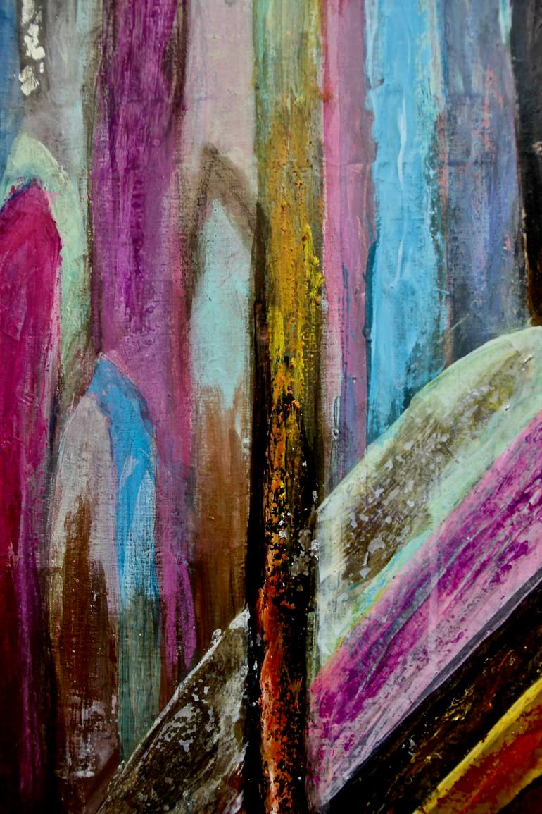 Original Abstract Nature Painting by Verónica Chauvet