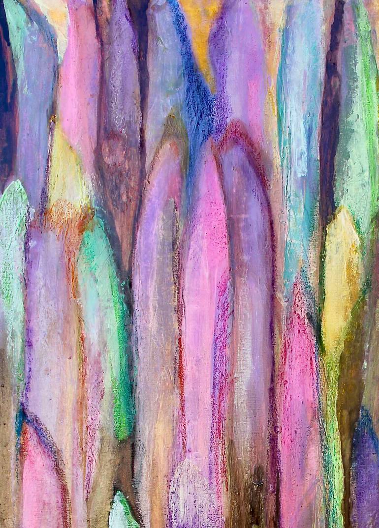 Original Abstract Nature Painting by Verónica Chauvet