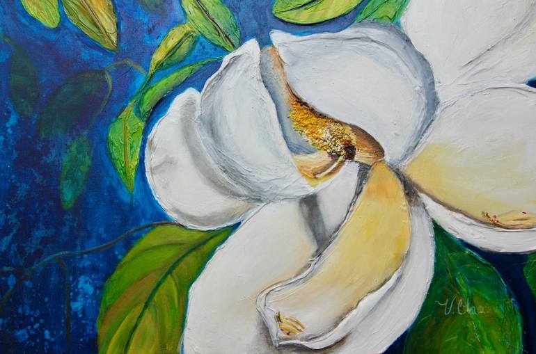 Original Figurative Botanic Painting by Verónica Chauvet