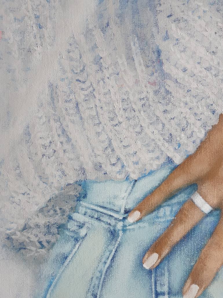 Original Figurative Women Painting by Olesya Izmaylova