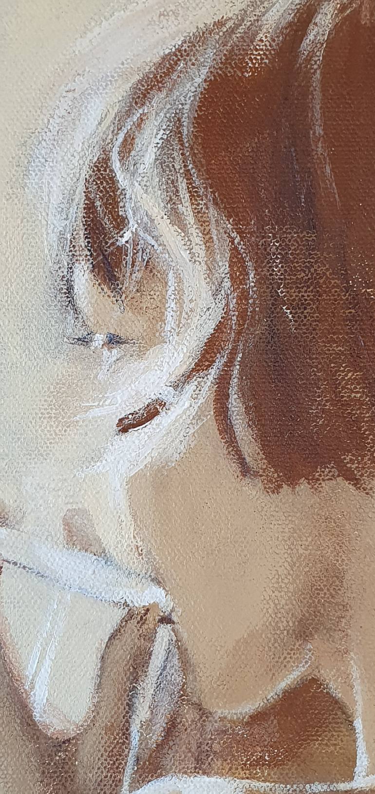 Original Figurative Love Painting by Olesya Izmaylova