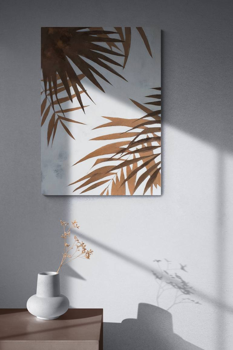 Original Minimalism Landscape Painting by Olesya Izmaylova