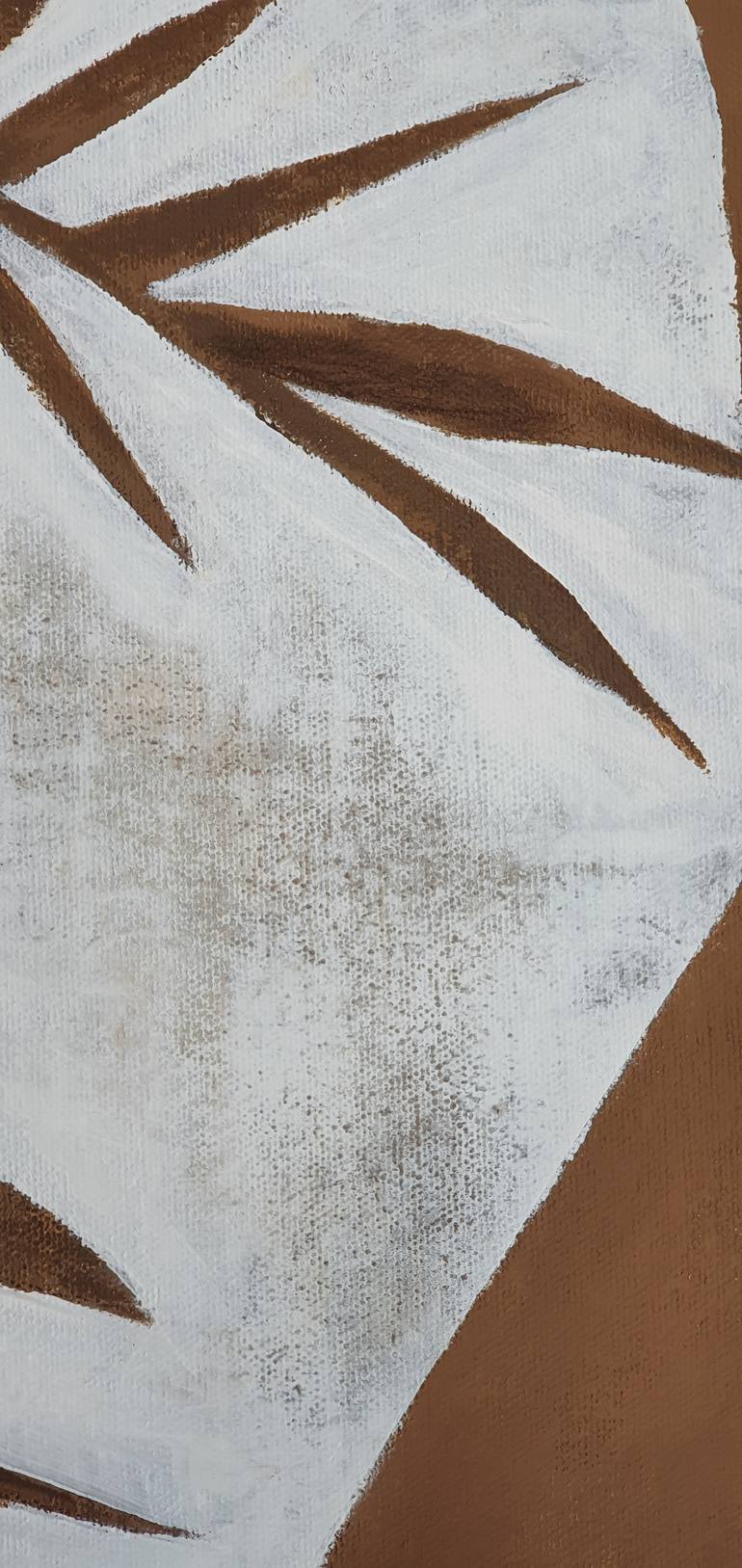Original Minimalism Erotic Painting by Olesya Izmaylova