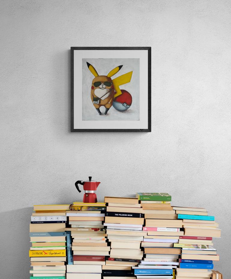 Original Illustration Animal Painting by Olesya Izmaylova