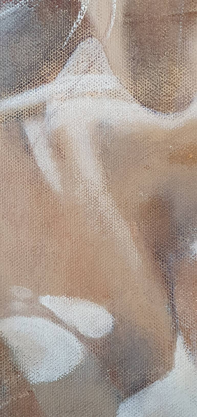 Original Figurative Erotic Painting by Olesya Izmaylova