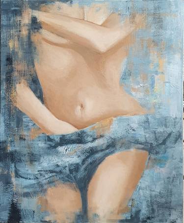 Original Figurative Nude Paintings by Olesya Izmaylova