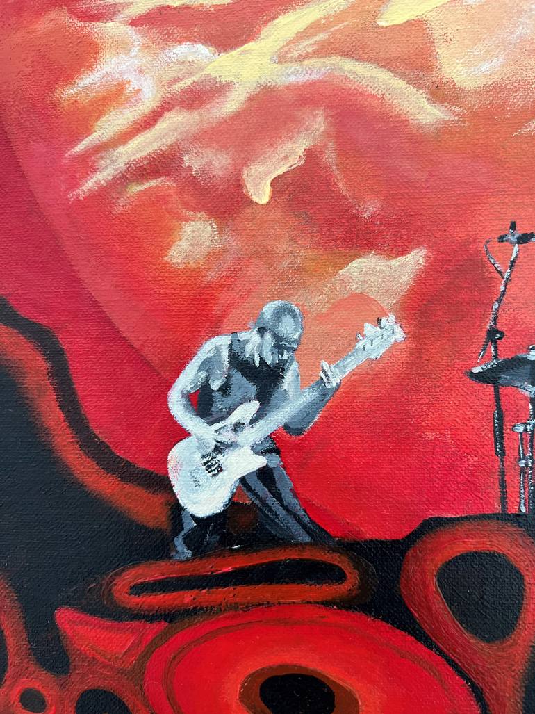 Original Figurative Music Painting by Olesya Izmaylova