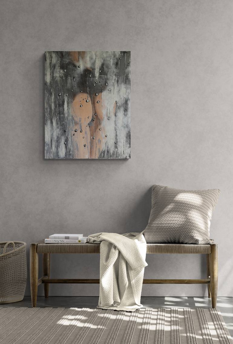 Original Figurative Nude Painting by Olesya Izmaylova