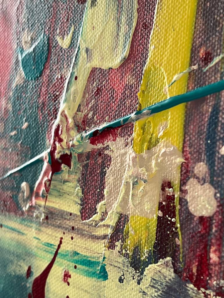 Original Contemporary Abstract Painting by Olesya Izmaylova