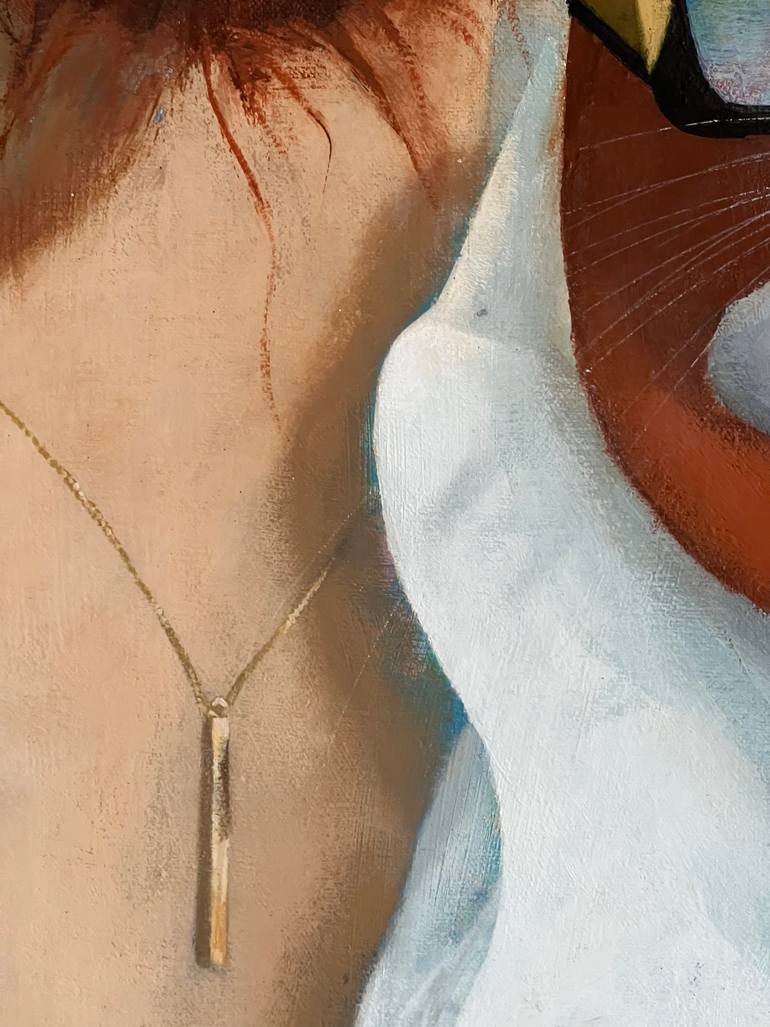 Original Realism Animal Painting by Olesya Izmaylova