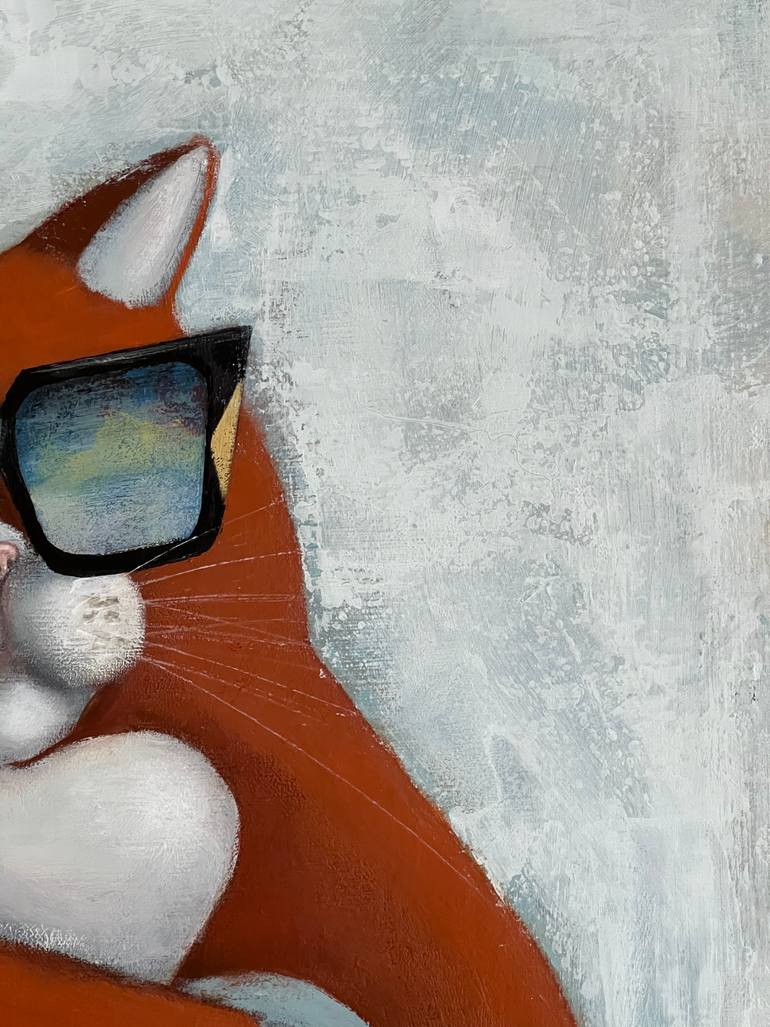 Original Realism Animal Painting by Olesya Izmaylova