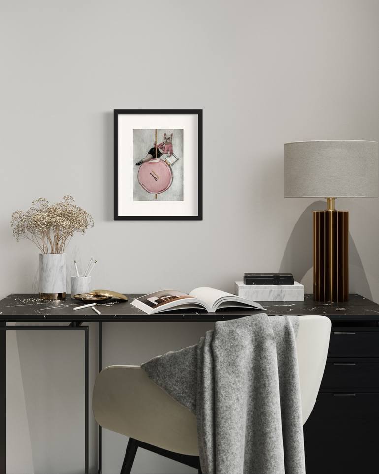 Original Contemporary Fashion Painting by Olesya Izmaylova