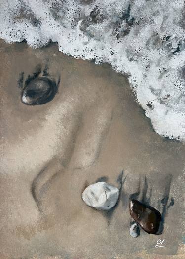 Print of Beach Paintings by Olesya Izmaylova
