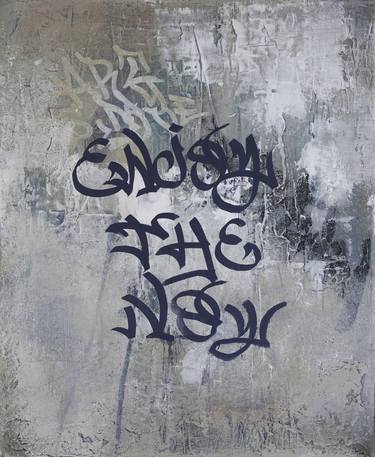 Original Contemporary Graffiti Painting by Olesya Izmaylova