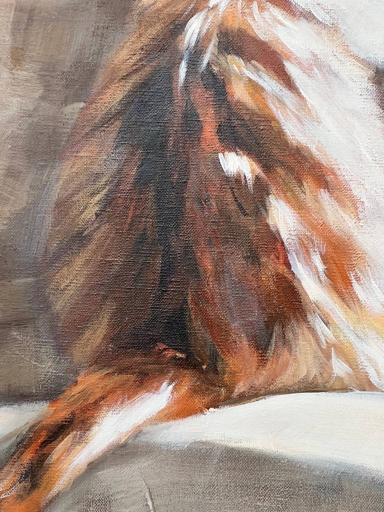 Original Figurative Cats Painting by Olesya Izmaylova