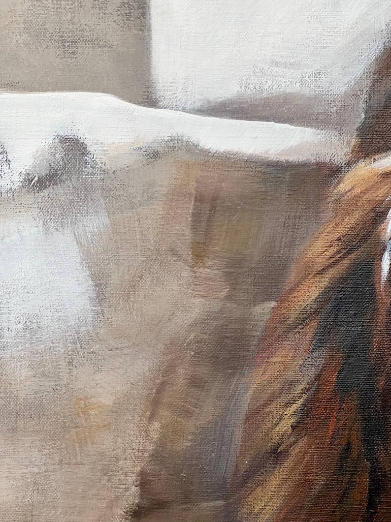 Original Figurative Cats Painting by Olesya Izmaylova