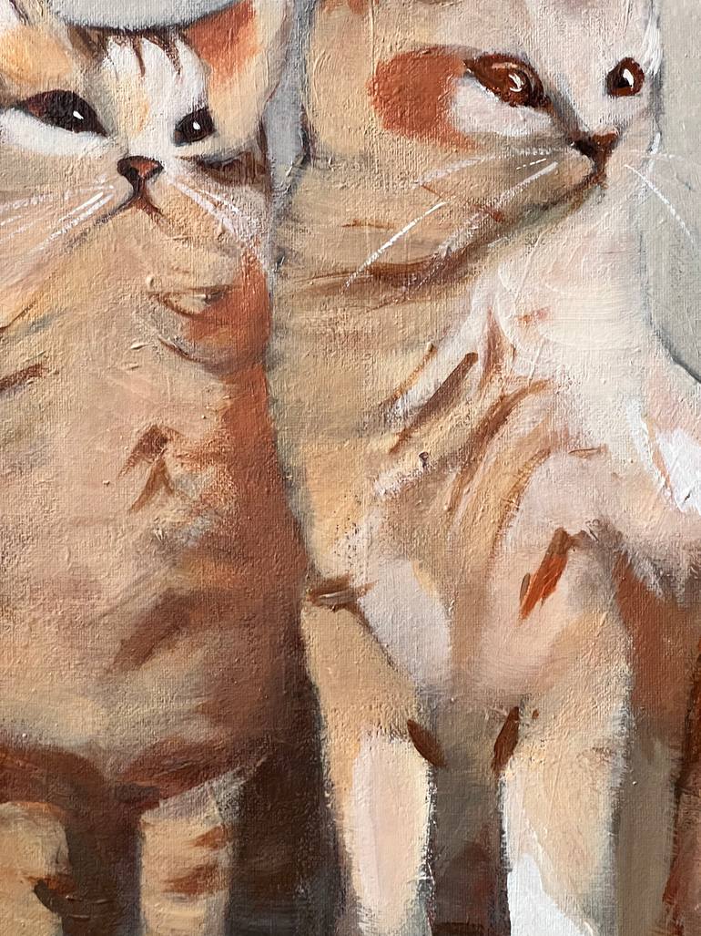 Original Figurative Animal Painting by Olesya Izmaylova