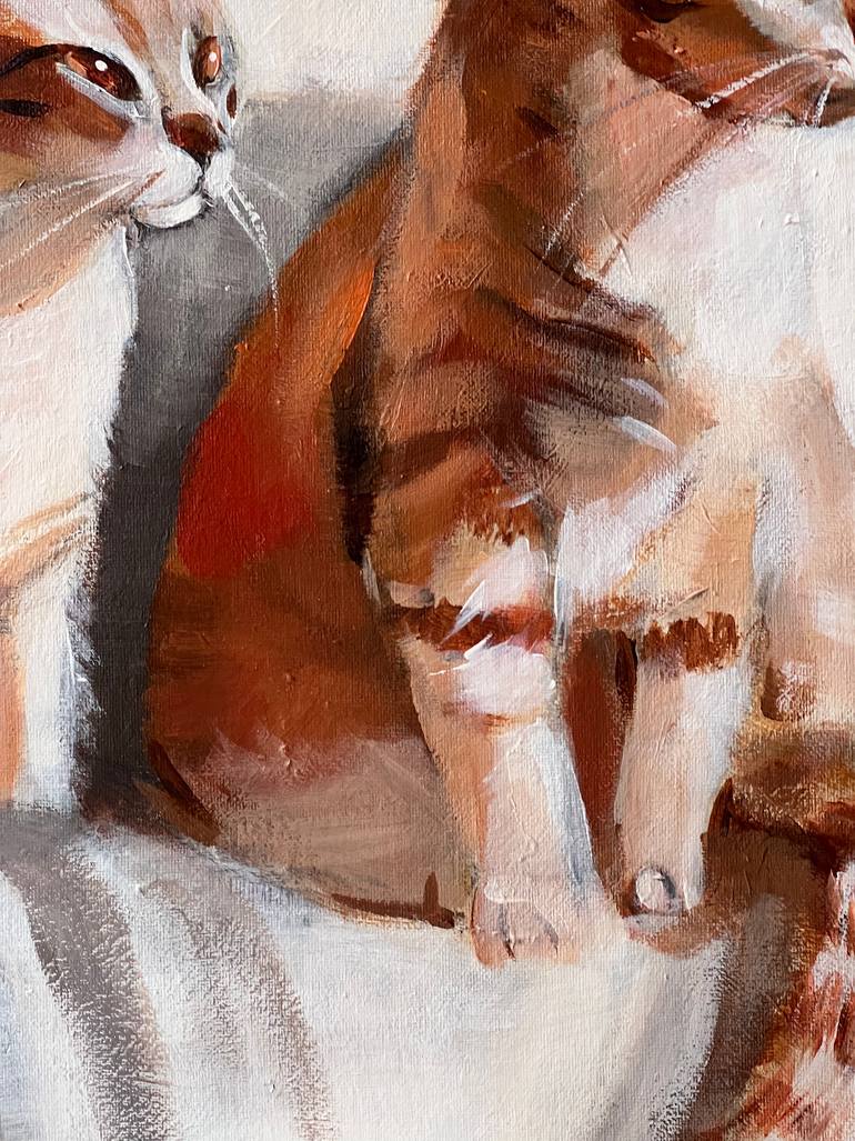 Original Figurative Animal Painting by Olesya Izmaylova