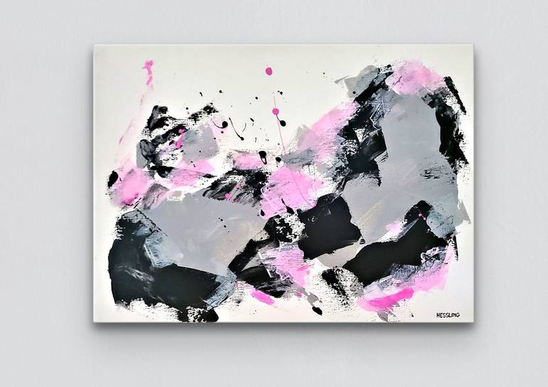 Original Abstract Painting by Kate Hessling