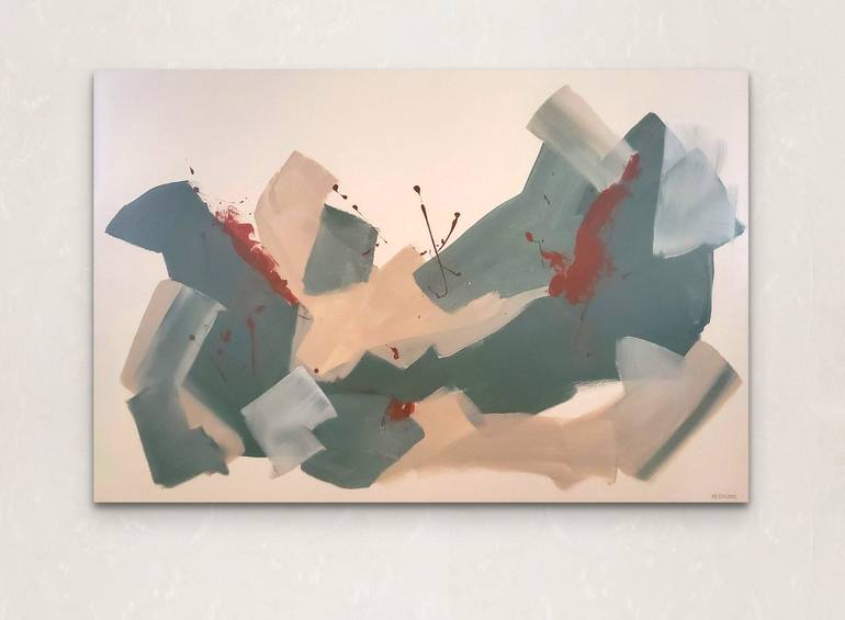 Original Abstract Painting by Kate Hessling