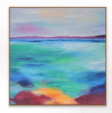 Original Abstract Seascape Paintings by Kate Hessling