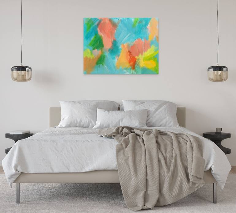 Original Abstract Painting by Kate Hessling