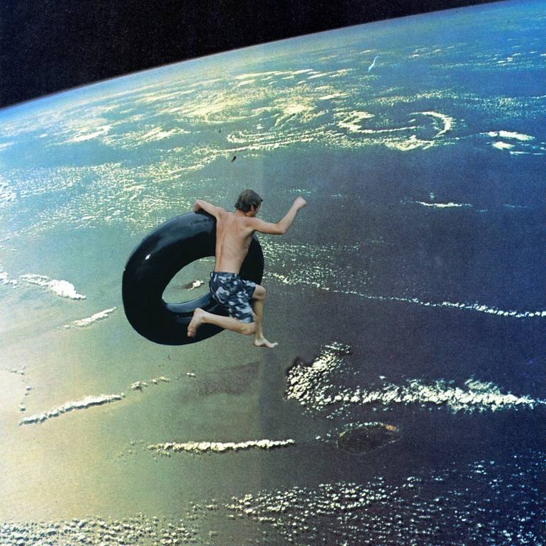 First Day of Summer Collage by Jake Fifer Saatchi Art