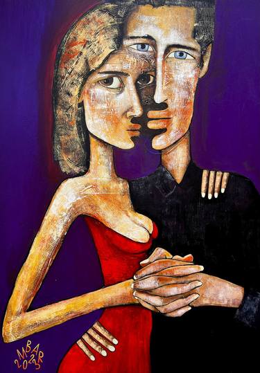 Original Conceptual Love Paintings by Mikhail Baranovskiy