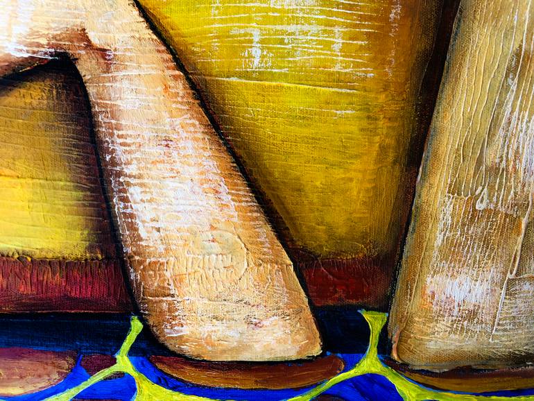 Original Conceptual Men Painting by Mikhail Baranovskiy