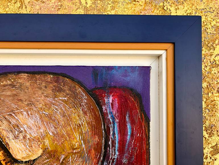 Original Conceptual Men Painting by Mikhail Baranovskiy