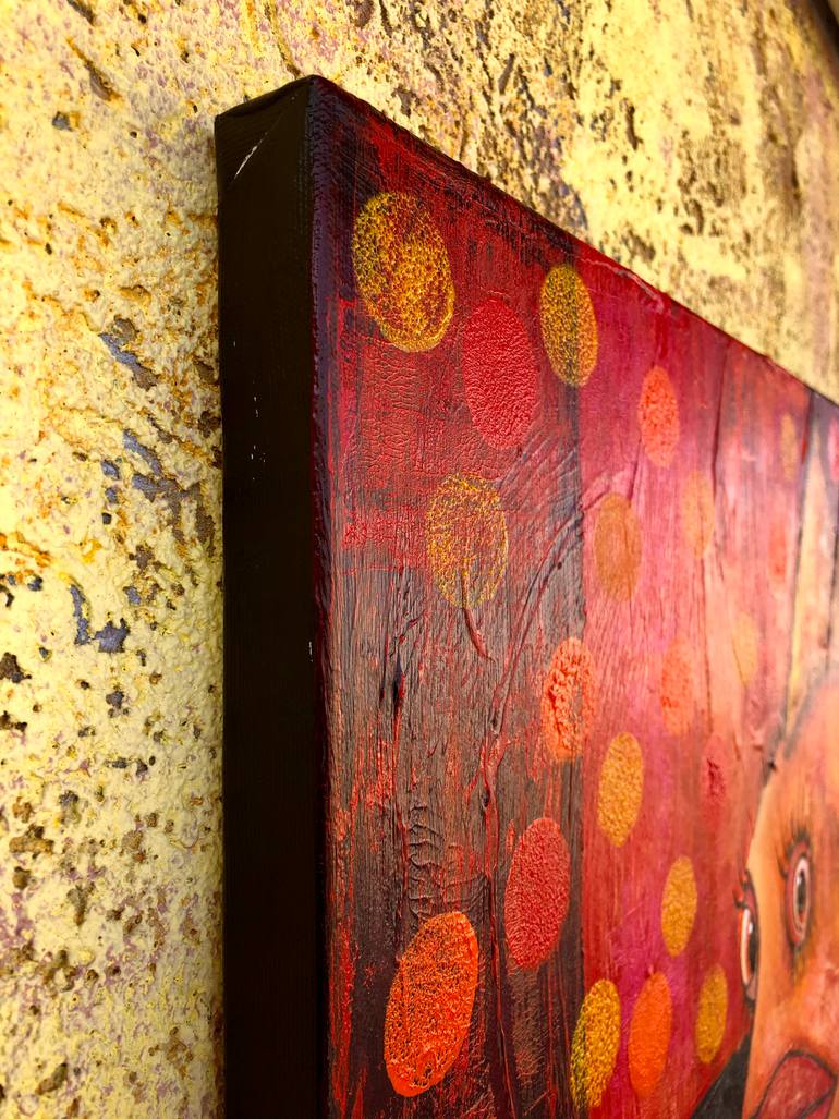 Original Expressionism Animal Painting by Mikhail Baranovskiy